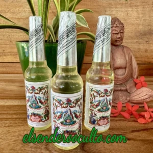 Agua de Florida para ritualizar velas y objetos.